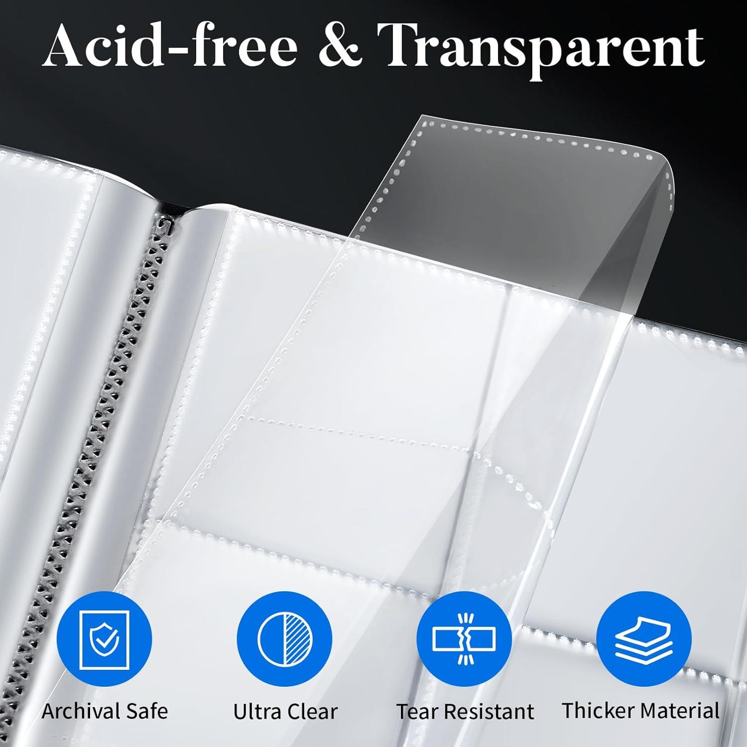 Álbum de Tarjetas Fabmaker 396 Bolsillos Azul