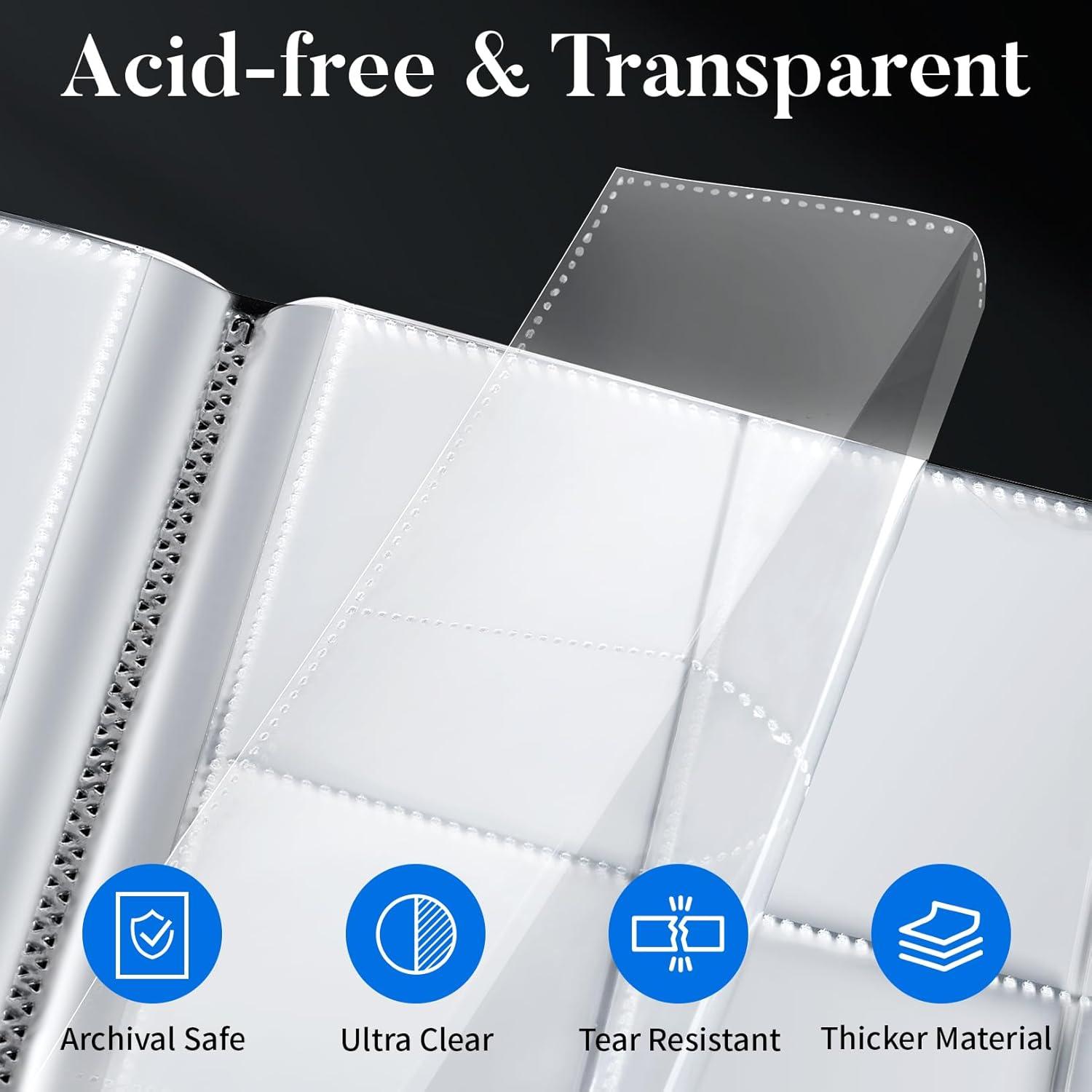 Álbum de Cartas Fabmaker 396 Pocket Carga Lateral Rojo