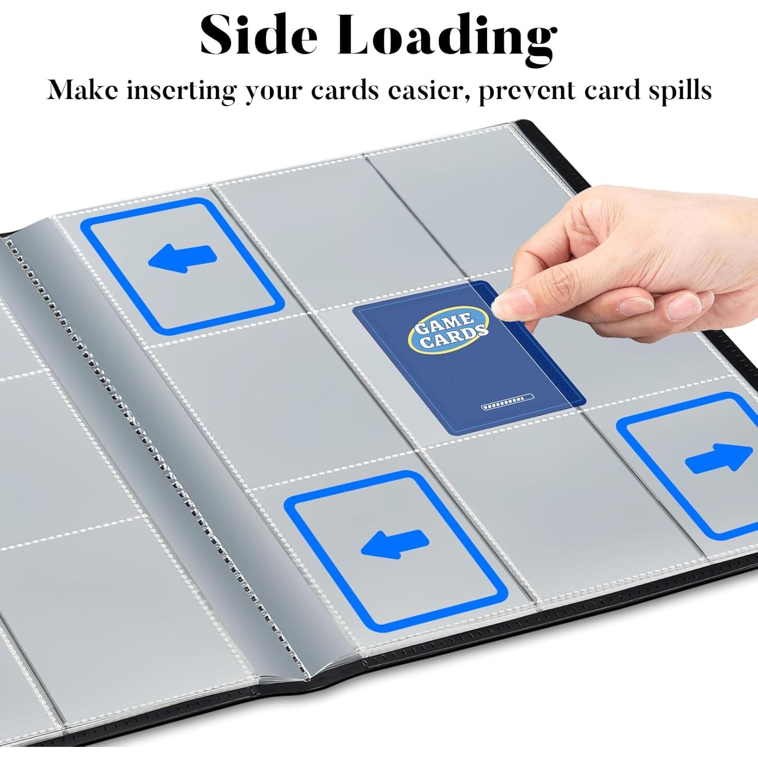 Carpeta de Tarjetas Fabmaker 396 Bolsillos Naranja