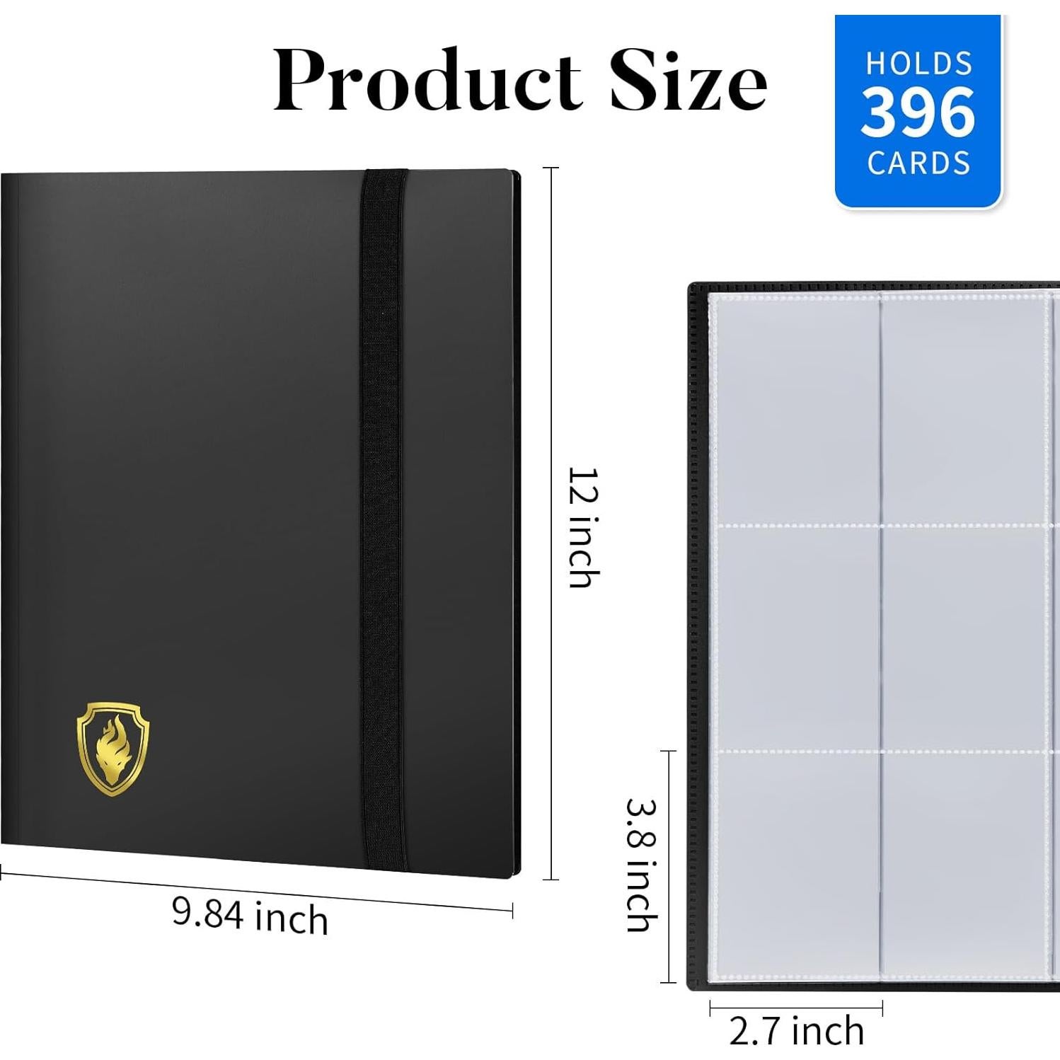 Carpeta de Tarjetas Fabmaker 396 Bolsillos Naranja