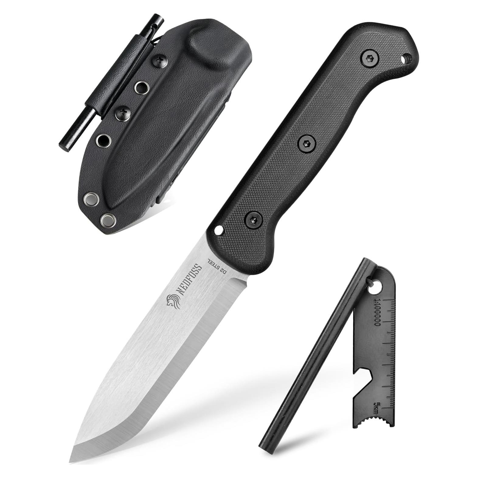 Cuchillo de Supervivencia NedFoss SEALION 11.48 cm Acero D2