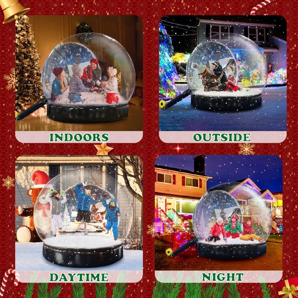 Carpa Burbuja Inflable Navidad SAYOK 3m con Ventilador