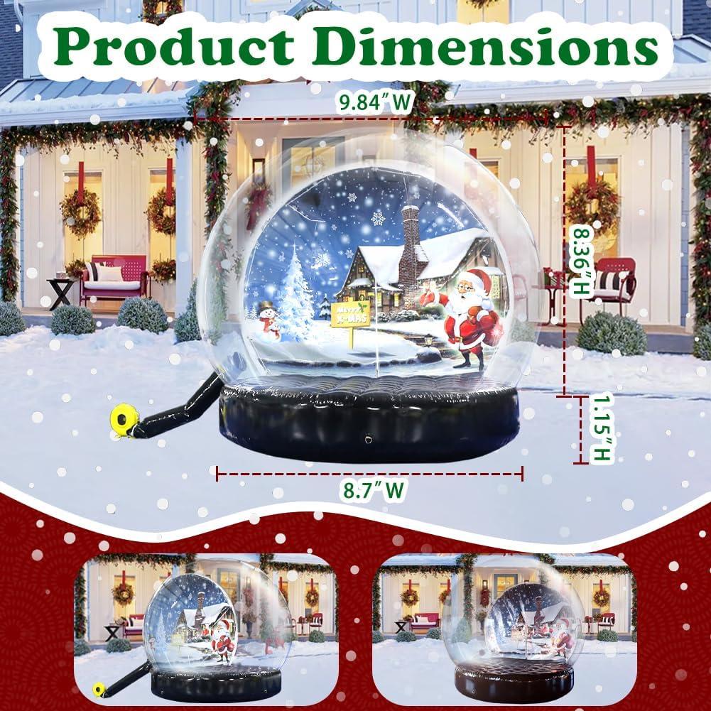 Carpa Burbuja Inflable Navidad SAYOK 3m con Ventilador