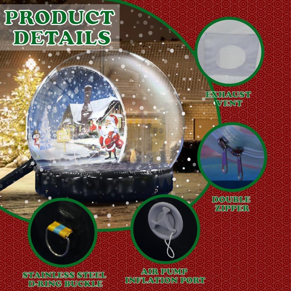 Carpa Burbuja Inflable Navidad SAYOK 3m con Ventilador