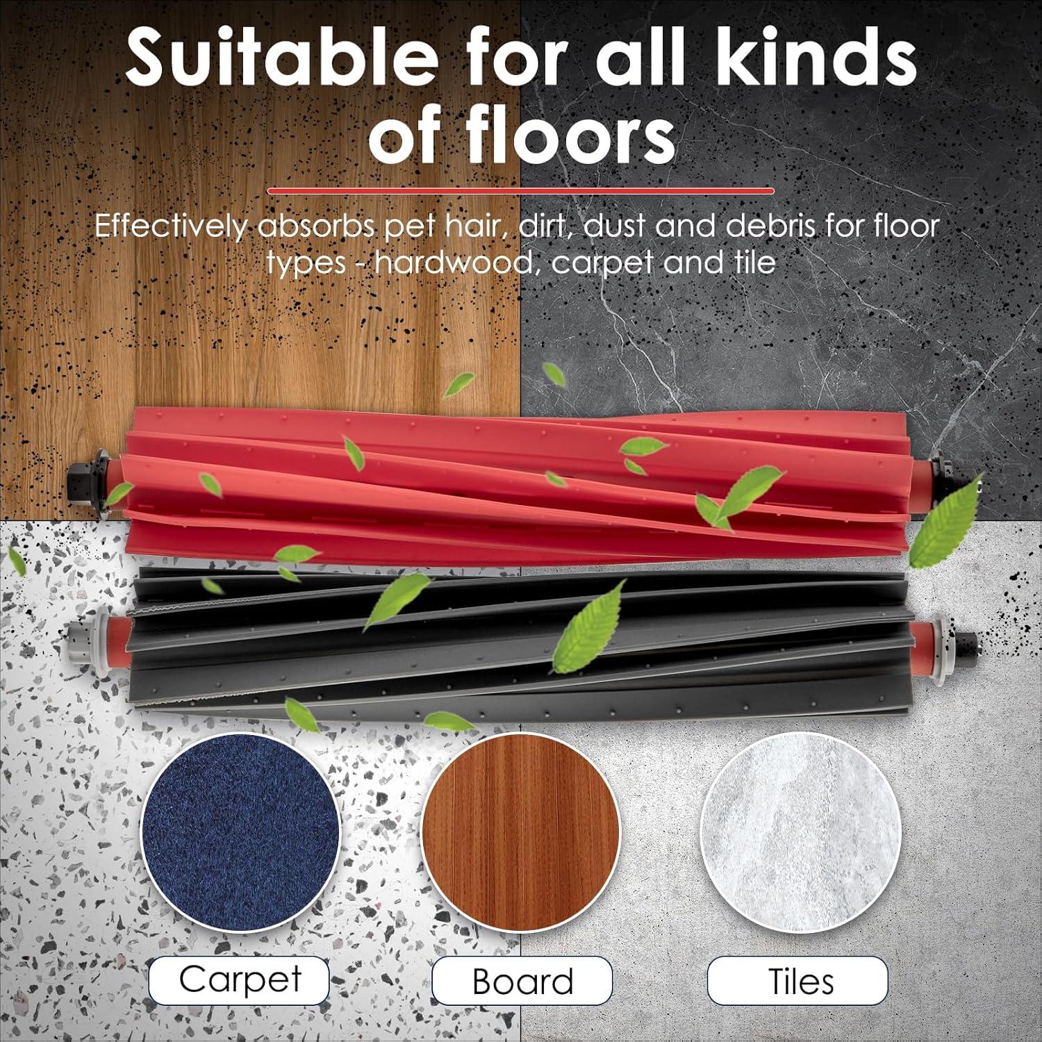 Kit de Accesorios 16 Piezas para Aspiradora Roborock S8 Max Ultra