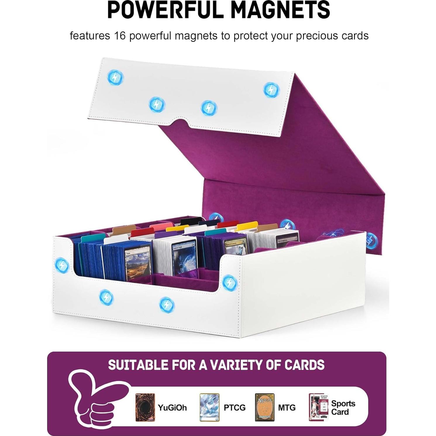 Caja de Almacenamiento ZLCA para 3000+ Cartas TCG