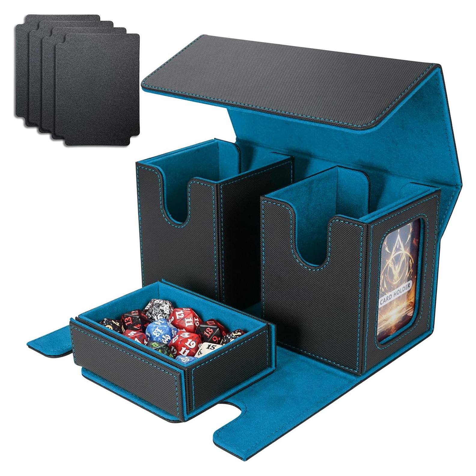 Caja de Almacenamiento de Cartas AFIING MTG Commander - 220 Cartas