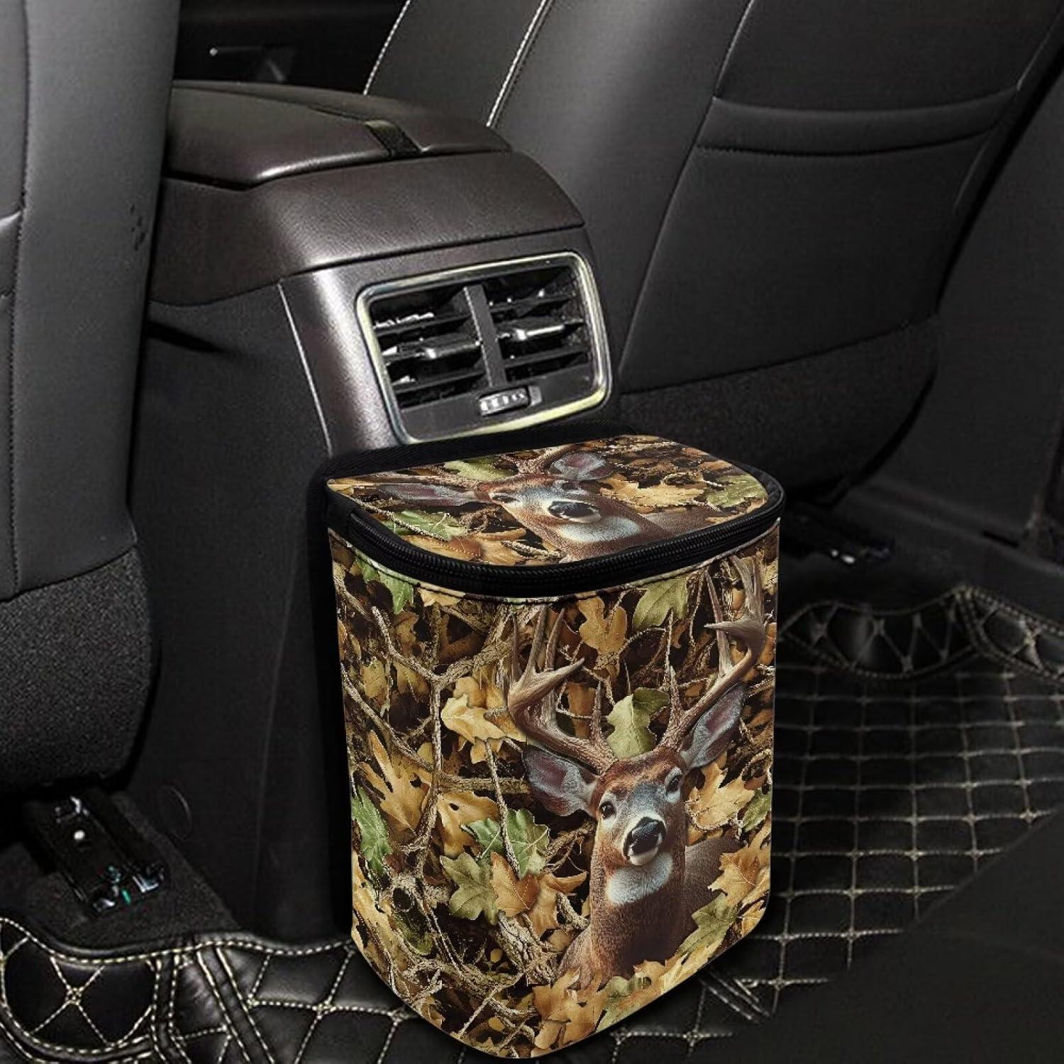 Cubo de Basura para Coche Talayituse 17x22x12cm Diseño Caza