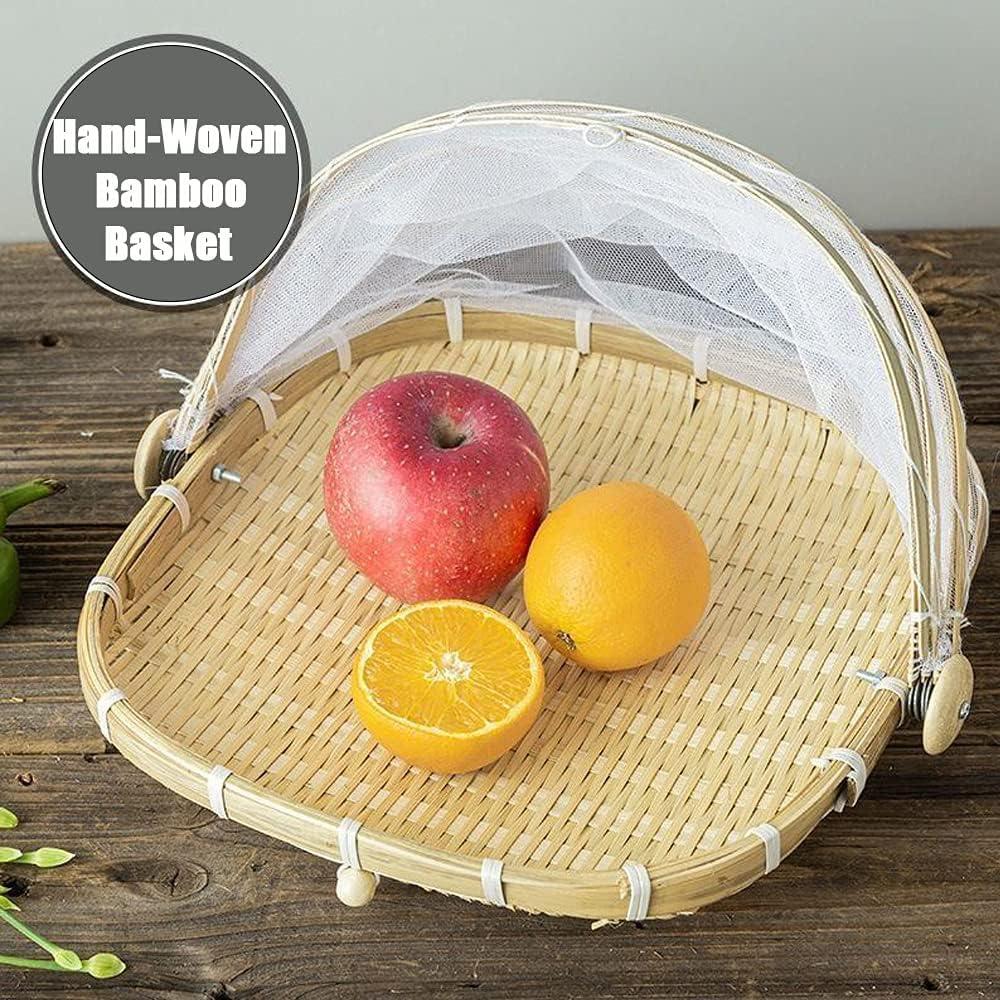 Cesta de Almacenamiento de Alimentos mwellewm Cuadrada 28x28cm