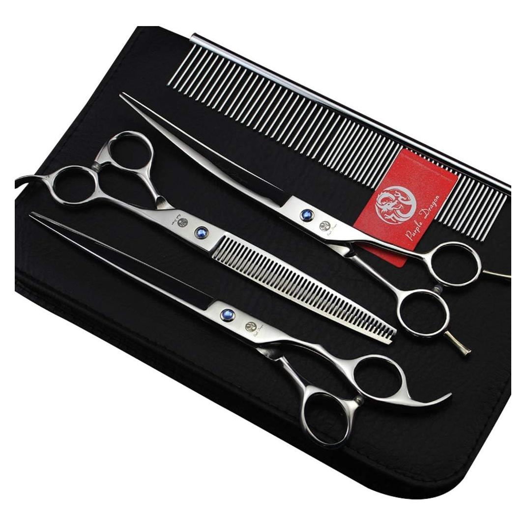 Tijeras de Acicalamiento Profesional Purple Dragon 20.32 cm