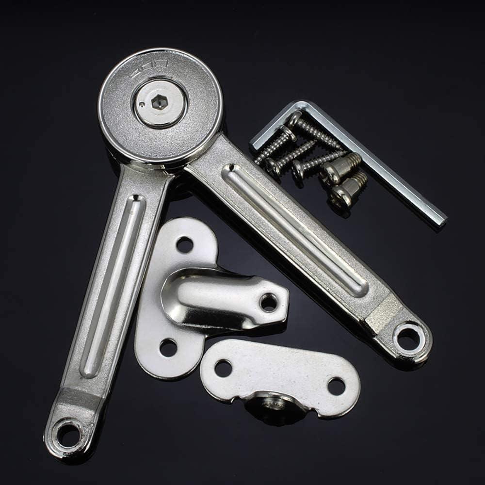 Soporte de Bisagra de Puerta Qrity - 2 Piezas - 20kg - Ajustable