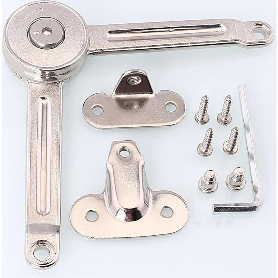 Soporte de Bisagra de Puerta Qrity - 2 Piezas - 20kg - Ajustable