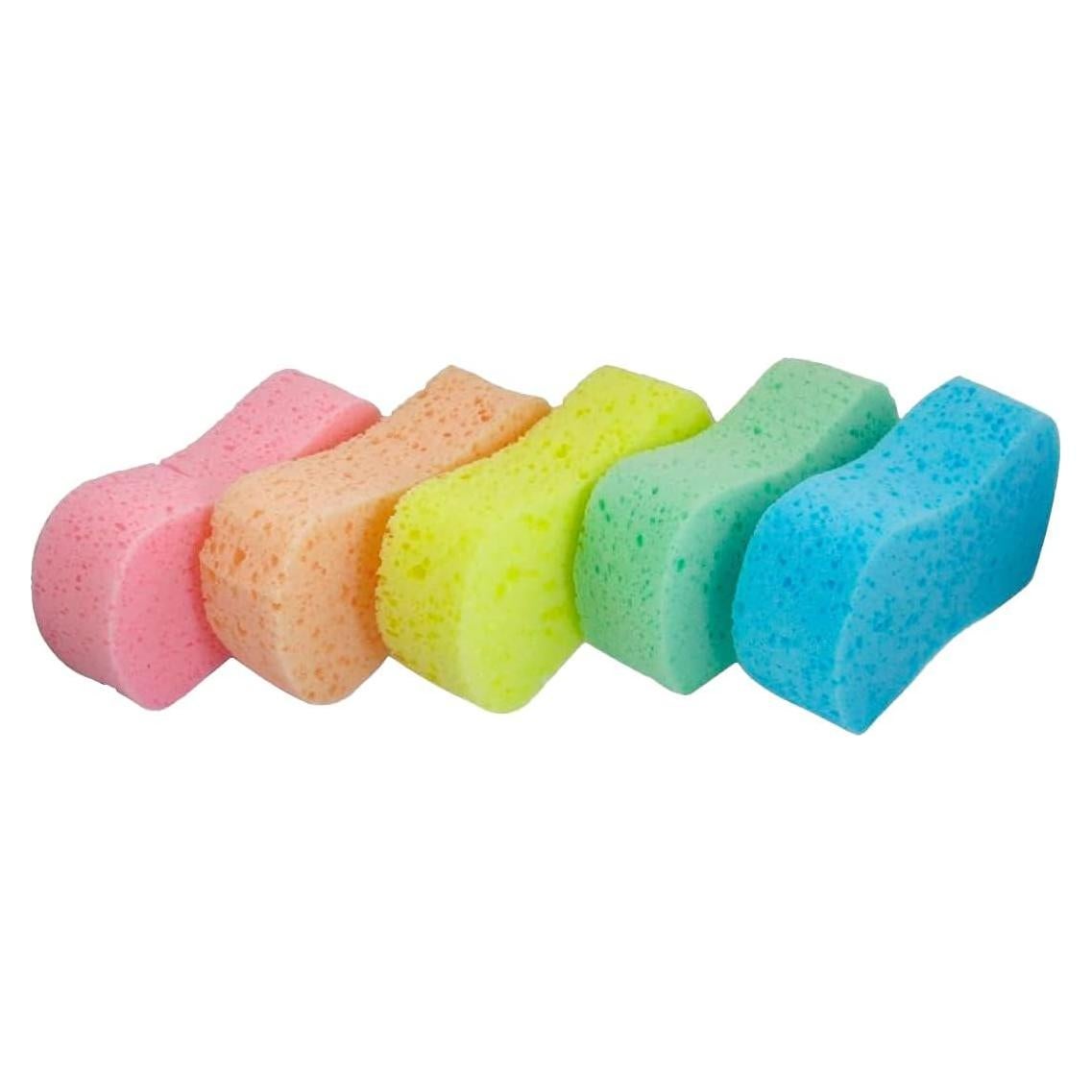 Esponjas Lantee Extra Grande - Paquete de 5 para Lavado y Limpieza