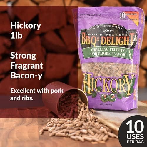 Paquete de Pellets de Madera BBQr's Delight - 6 Sabores - 0.45 kg