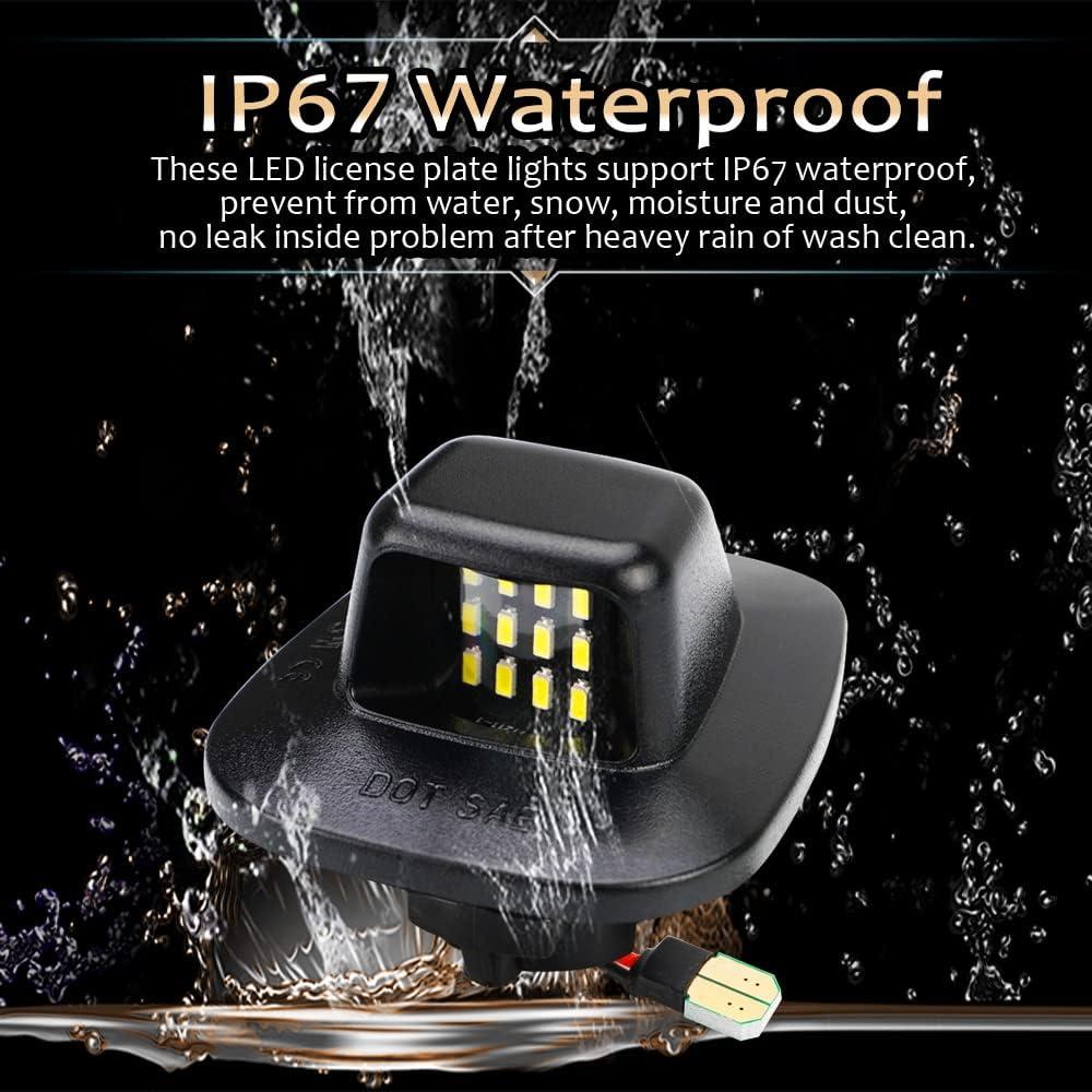 Luz LED de Placa de Matrícula D-Lumina para Chevy GMC 1988-2000