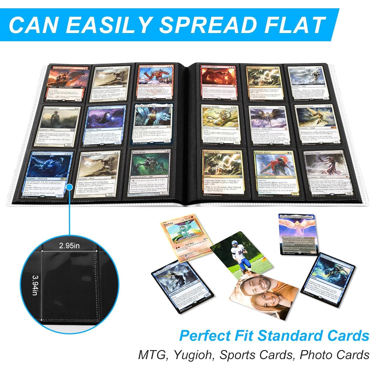 Carpeta de Tarjetas TiopLior 360 Bolsillos Roja