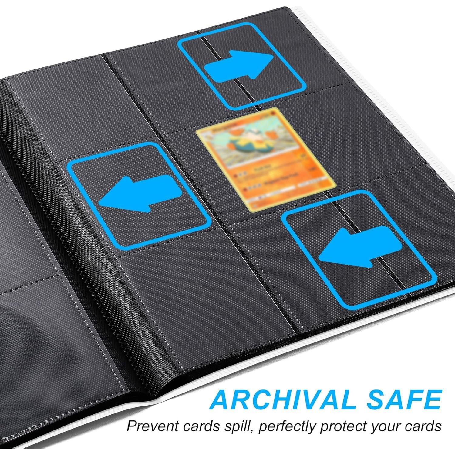 Carpeta de tarjetas TiopLior 360 bolsillos blanca