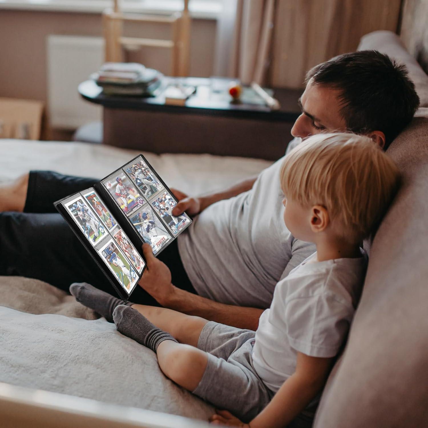 Carpeta de Tarjetas TiopLior 160 Bolsillos Rojo