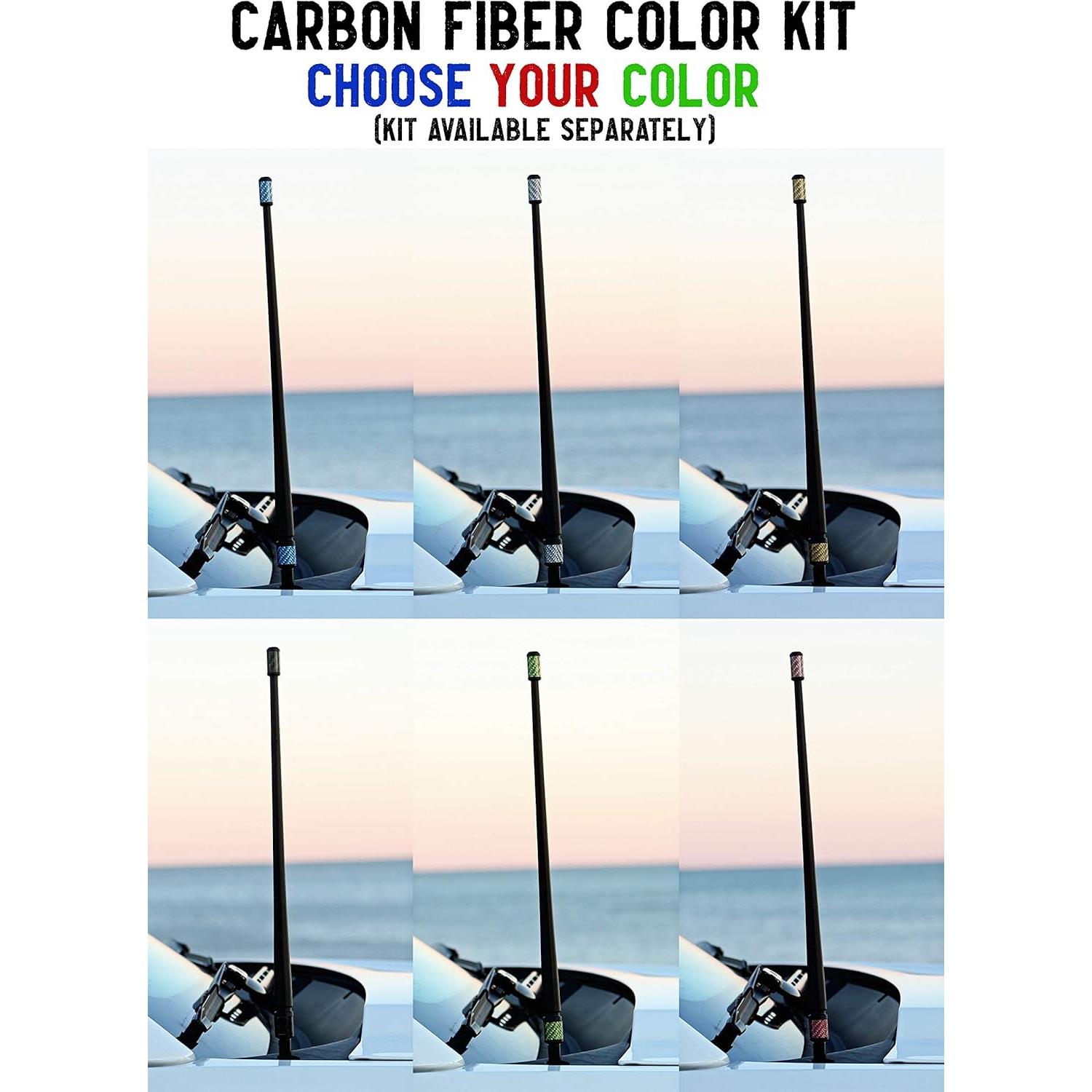 Antena corta Votex El Espartano 35 cm para Dodge Ram 2009-2024