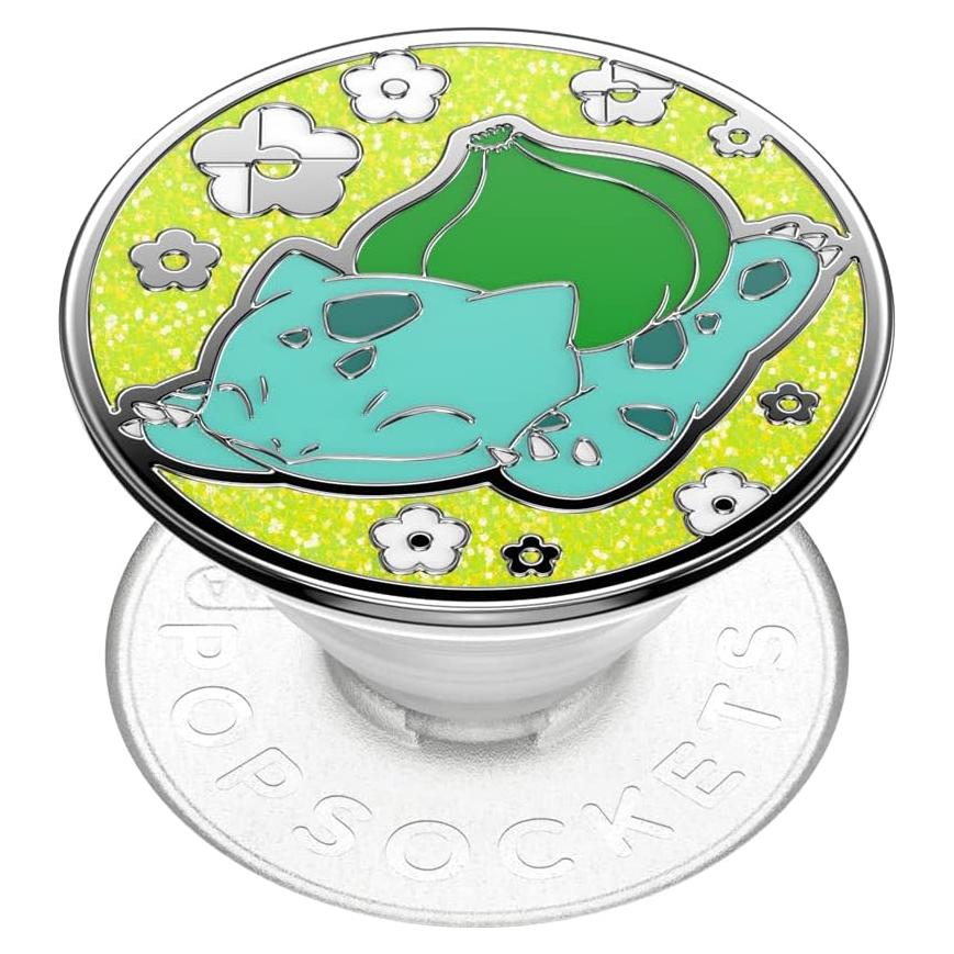 PopSockets Agarre para Teléfono Bulbasaur Nap - Intercambiable