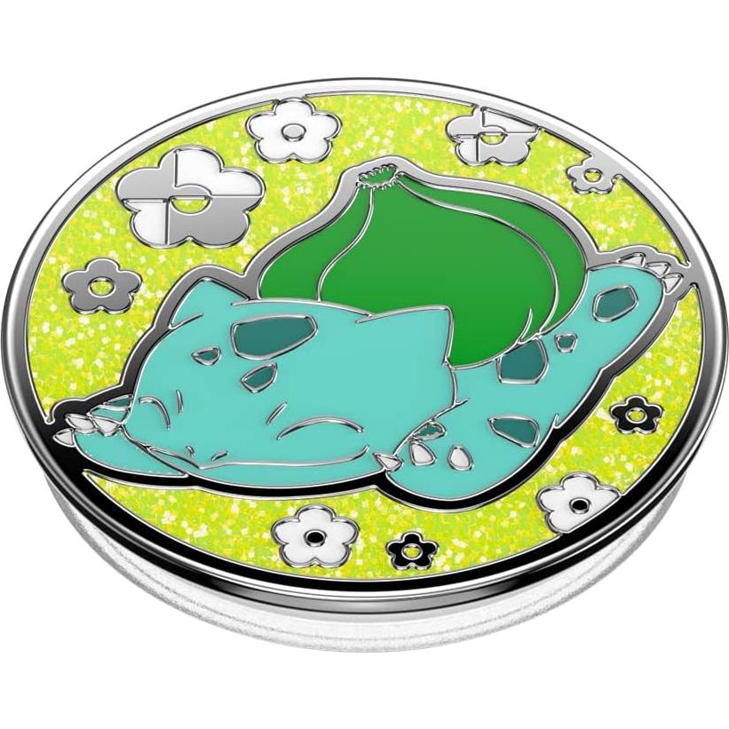 PopSockets Agarre para Teléfono Bulbasaur Nap - Intercambiable