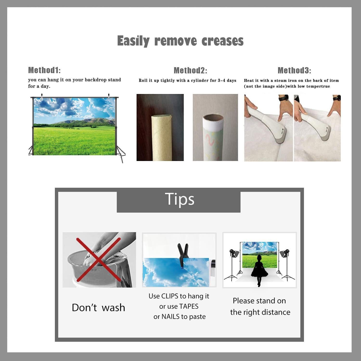 Fondo Fotográfico Vinilo 1.5x0.9m TOENGS Cielo Nubes