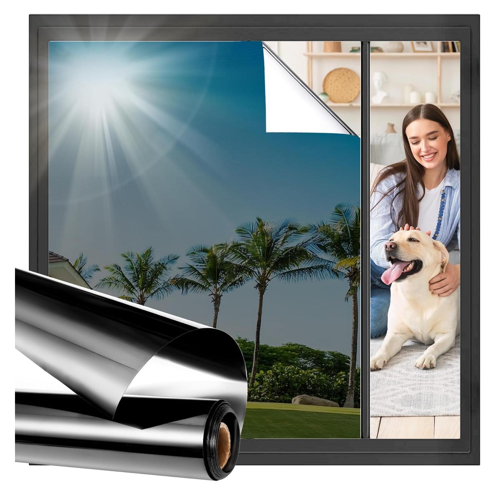 Película de Privacidad Viseeko 44.5x200 cm Reflectante UV