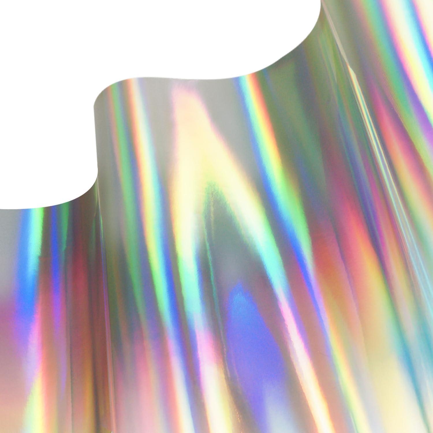 Vinilo Envoltura Holográfico Cromo VViViD 1.83m x 1.52m