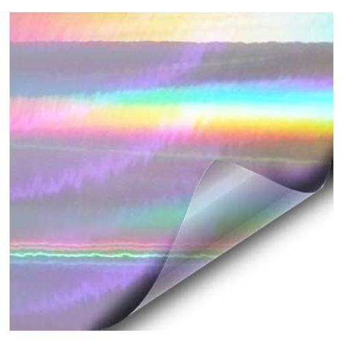 Vinilo Envoltura Holográfico Plateado VViViD 3.05m x 1.52m