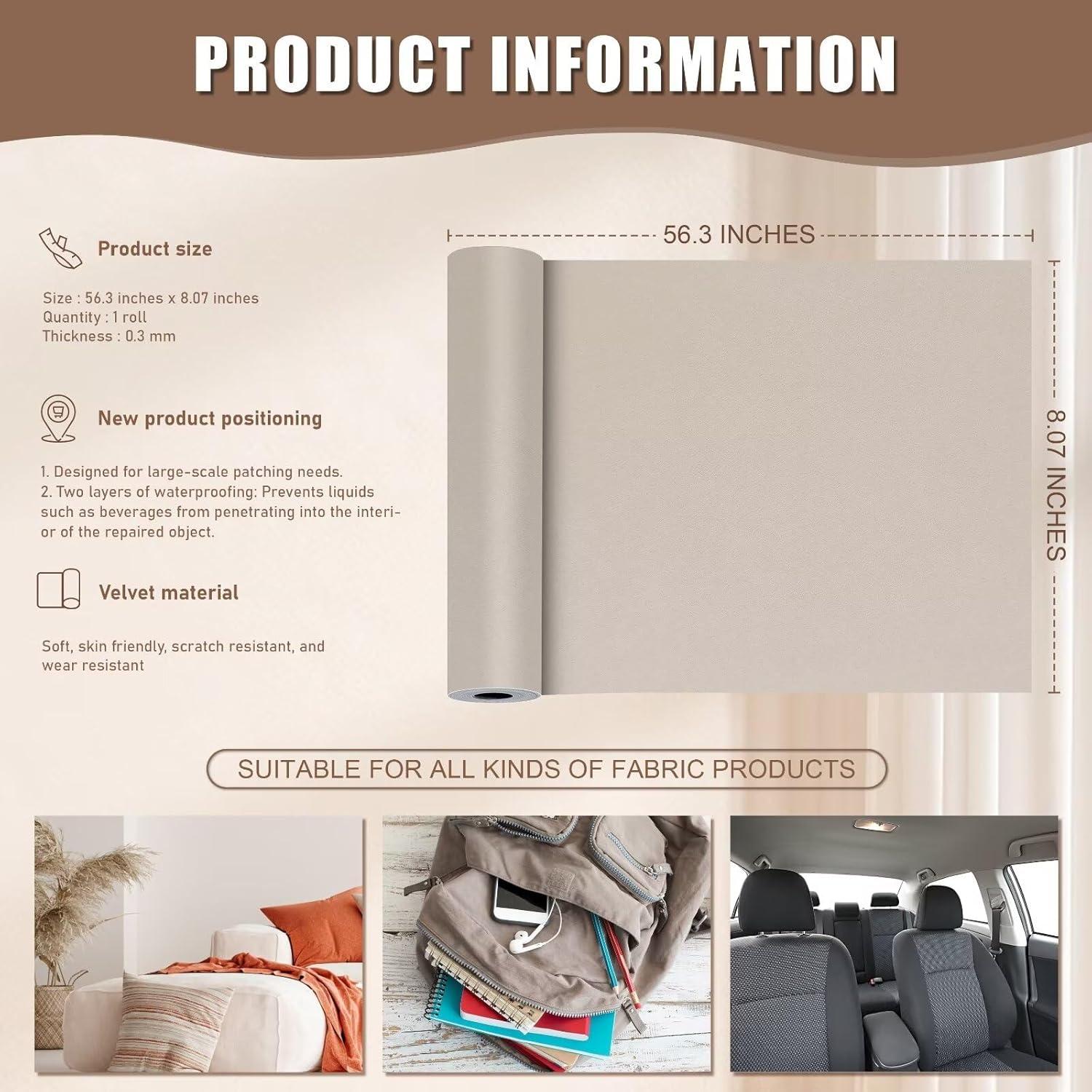 Parche de Sofá Azobur 20.5x143 cm Impermeable Autoadhesivo