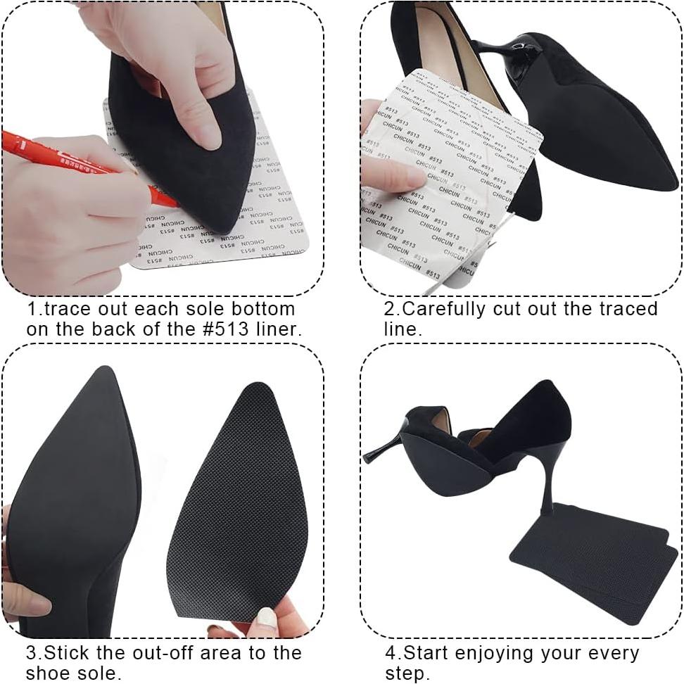 Protectores de Suela de Zapato DR. FOOT Silicona Antideslizante