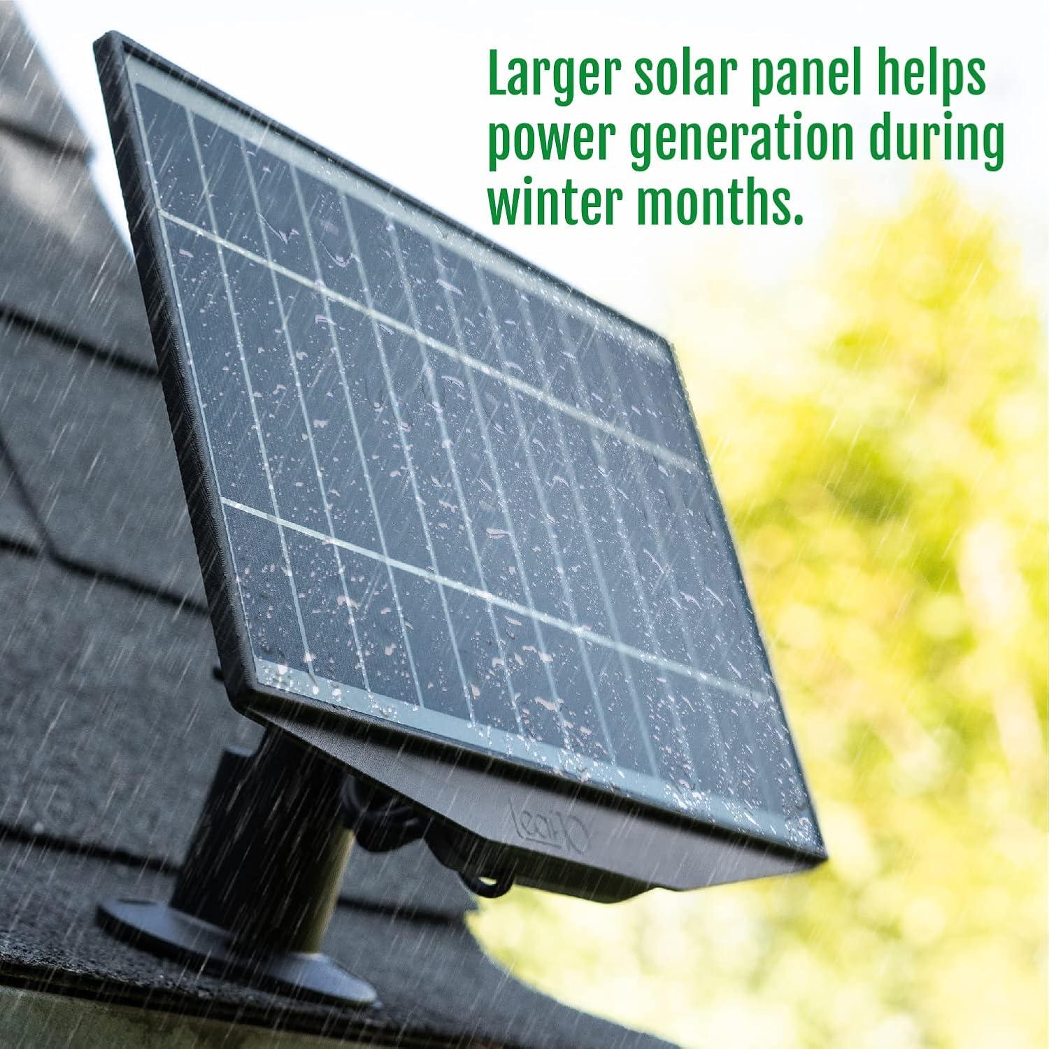 Cargador Solar Leaf10 5W para Cámaras Arlo Essential XL