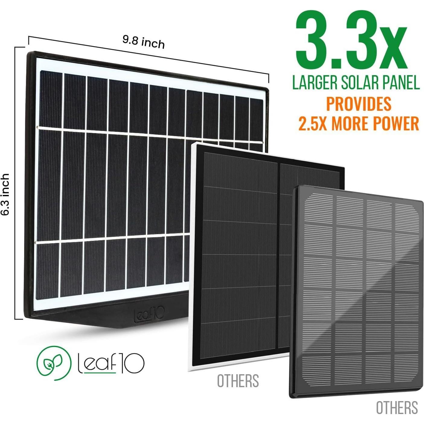 Cargador Solar Leaf10 5W para Cámaras Arlo Essential XL
