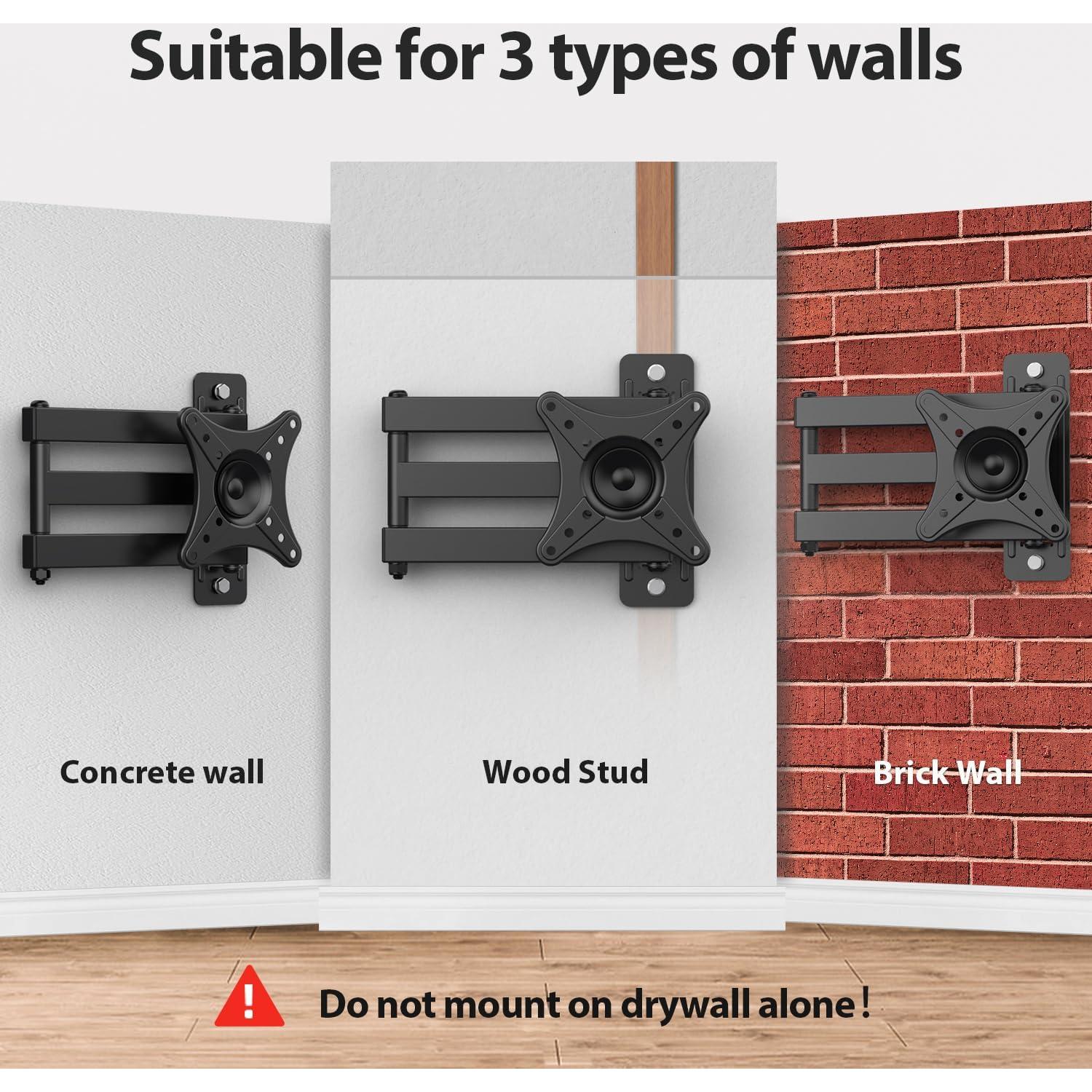 Soporte de Pared para TV USX MOUNT 13-32" Articulado VESA 100