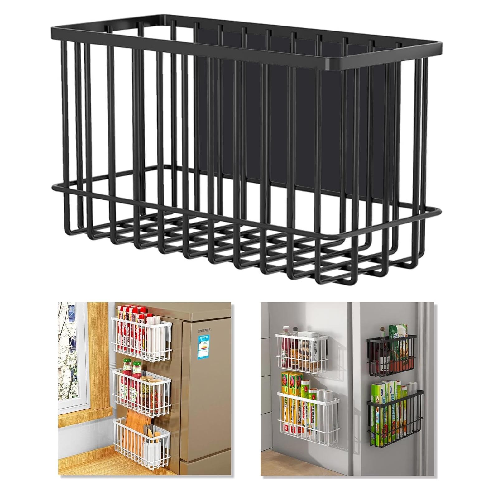 Organizador Magnético para Refrigerador LIFEFAN 26x8x15 cm Negro