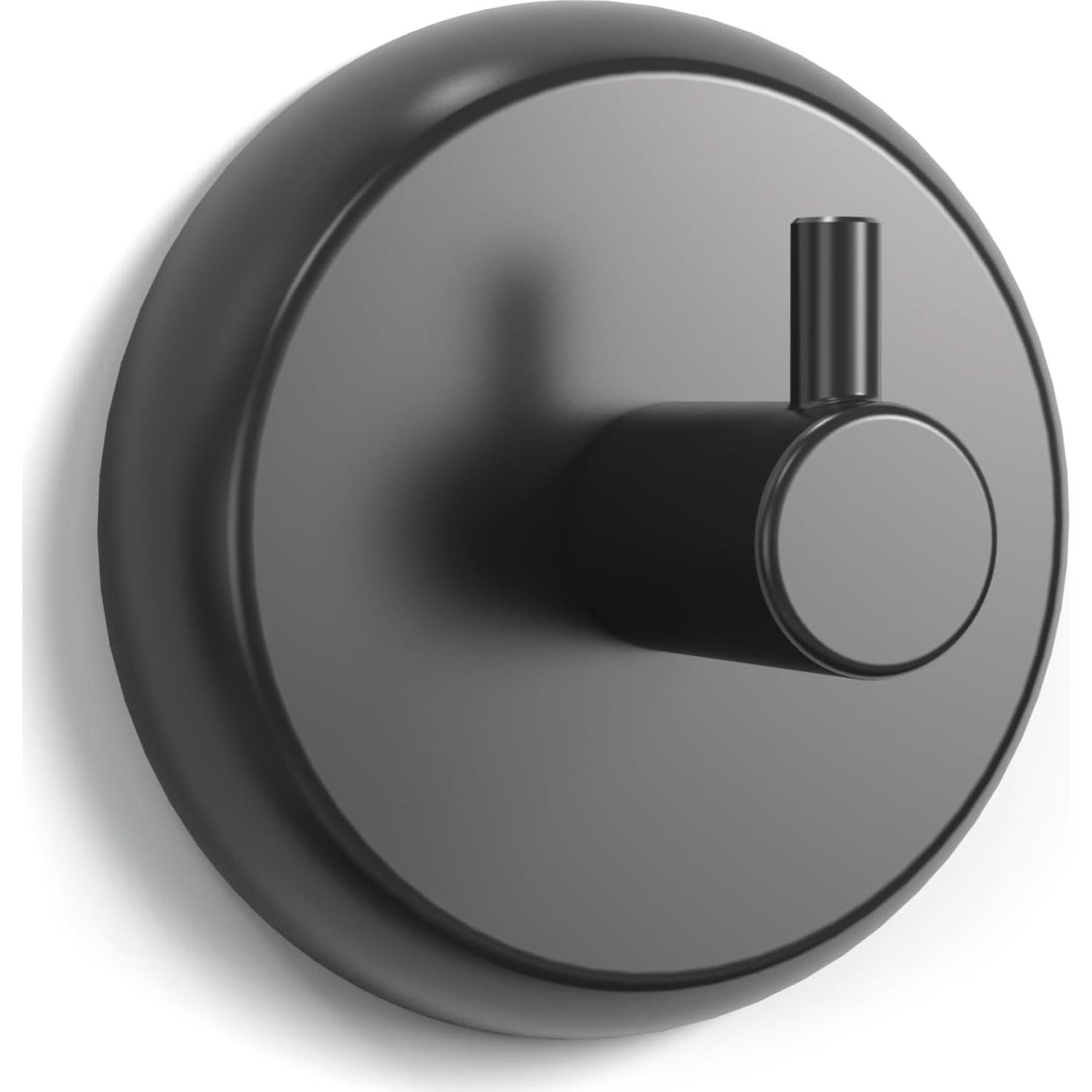 Ganchos de Succión AILUROPODA 2 Pack Acero Inoxidable Negro