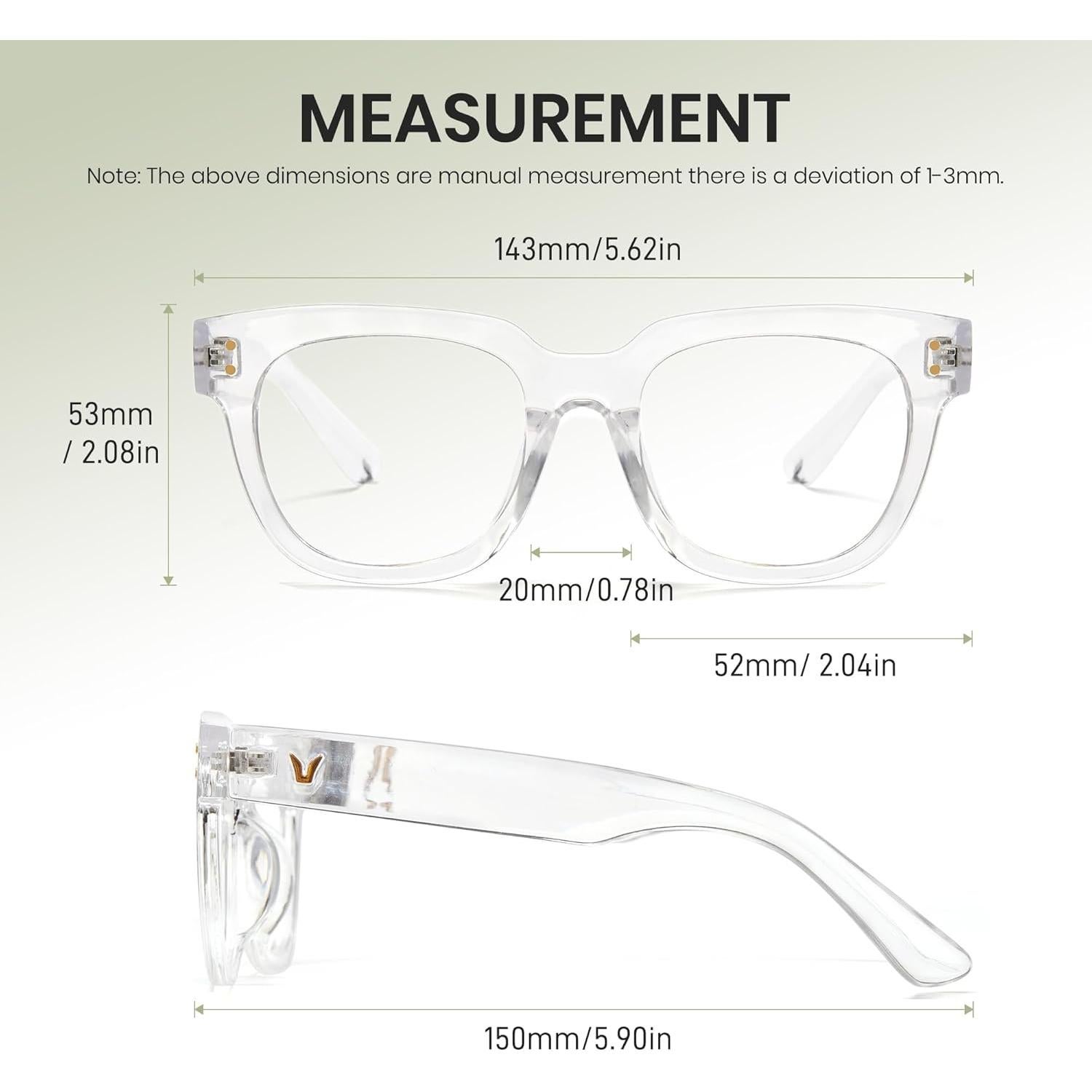 Gafas de luz azul Cyxus 8153 con protección UV y antirreflejo