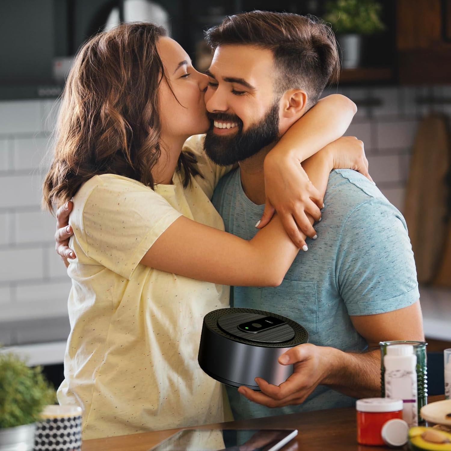 Kit de Ahumador Eléctrico Lotnafee con 8 Astillas de Madera