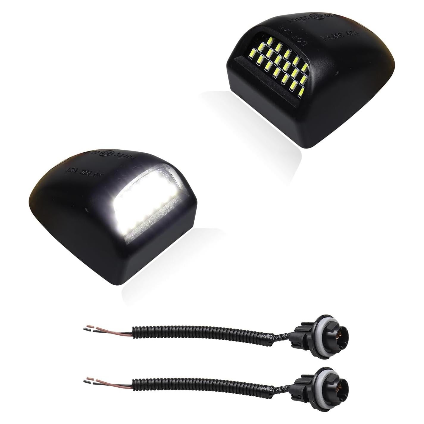 Luces de Placa LED FACAILAHA para Chevrolet y GMC - 6000K