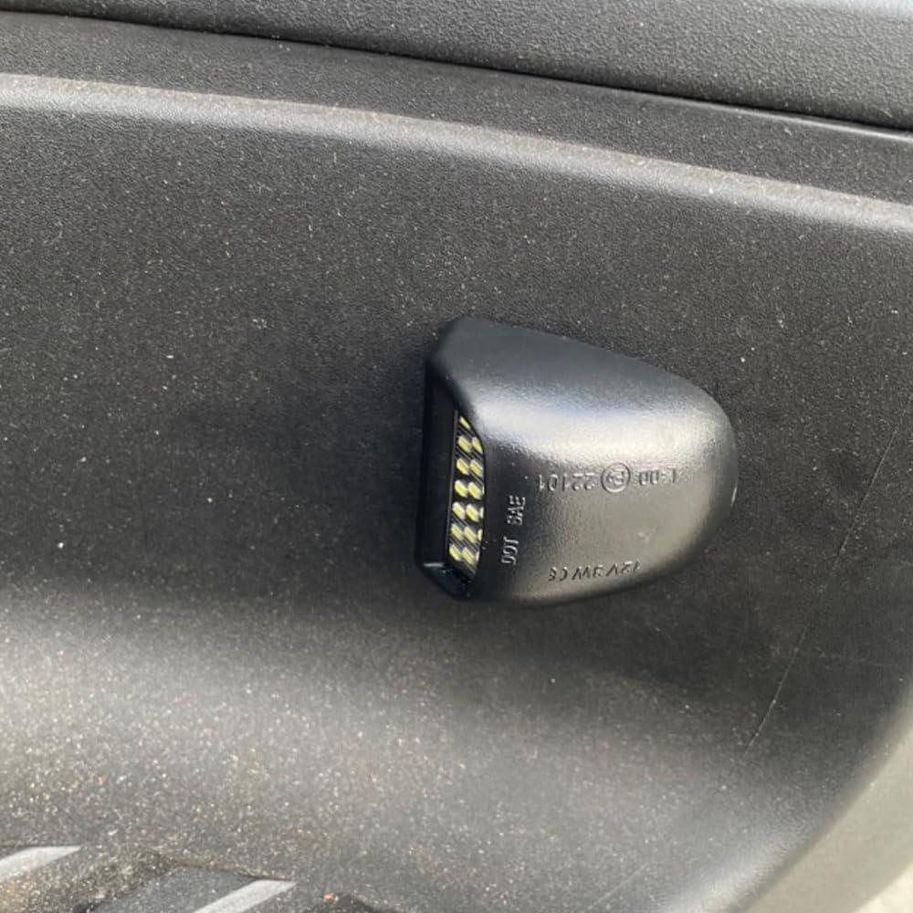 Luces de Placa LED FACAILAHA para Chevrolet y GMC - 6000K