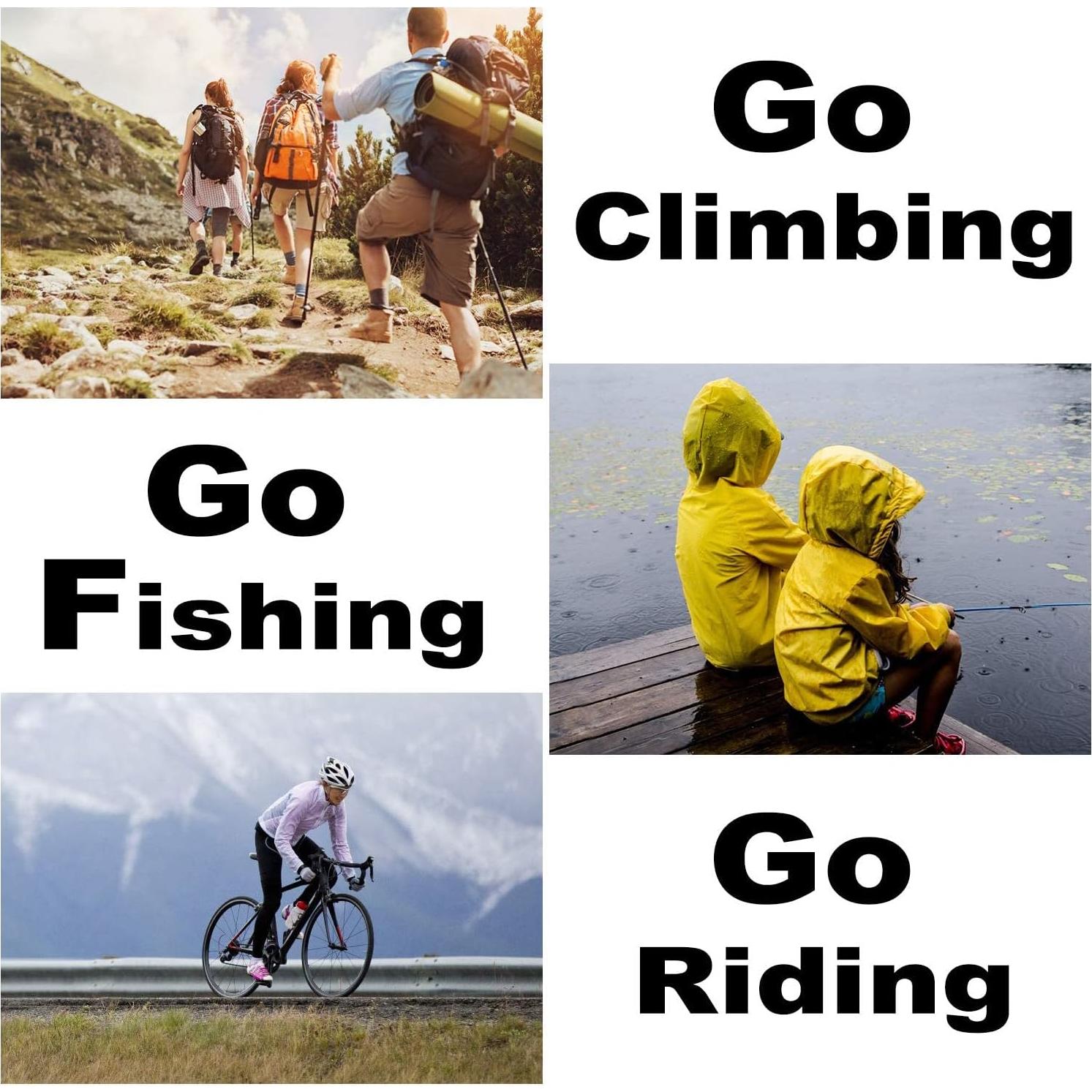 Ponchos de Lluvia Desechables INNOCHEER - Paquete Familiar 12 Unidades