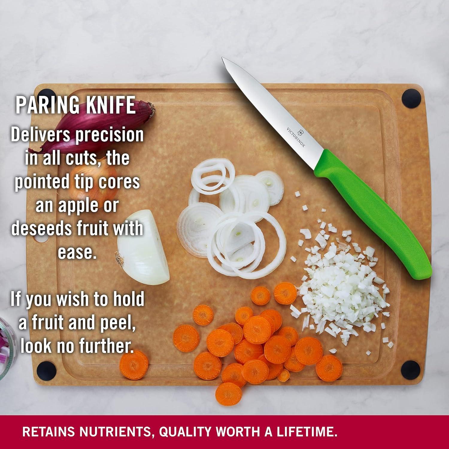 Cuchillo de Pelar Victorinox 6.7706.L114 Verde 10 cm