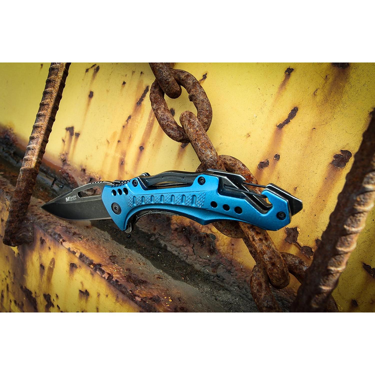 Cuchillo Plegable MTech USA MT-A705G2 Azul 20.96 cm