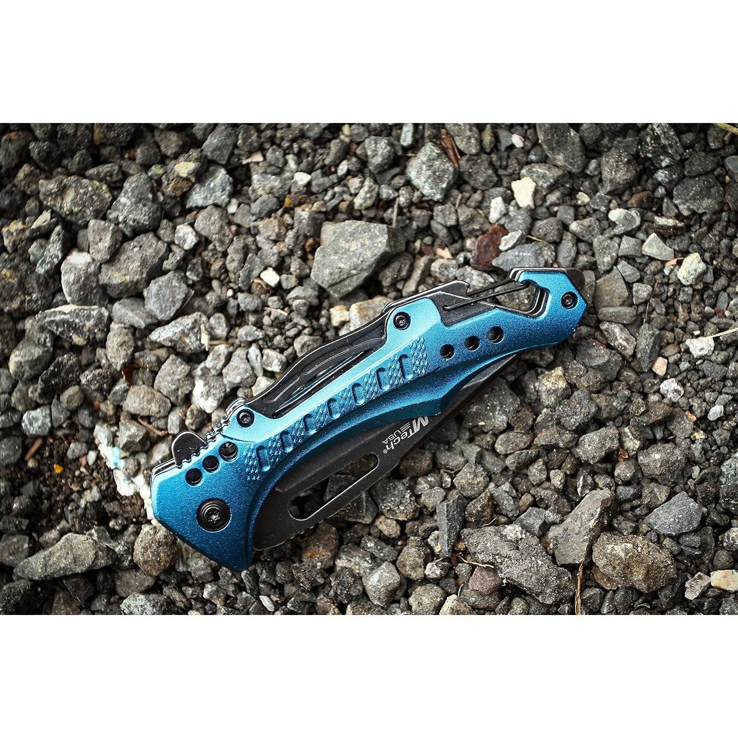 Cuchillo Plegable MTech USA MT-A705G2 Azul 20.96 cm