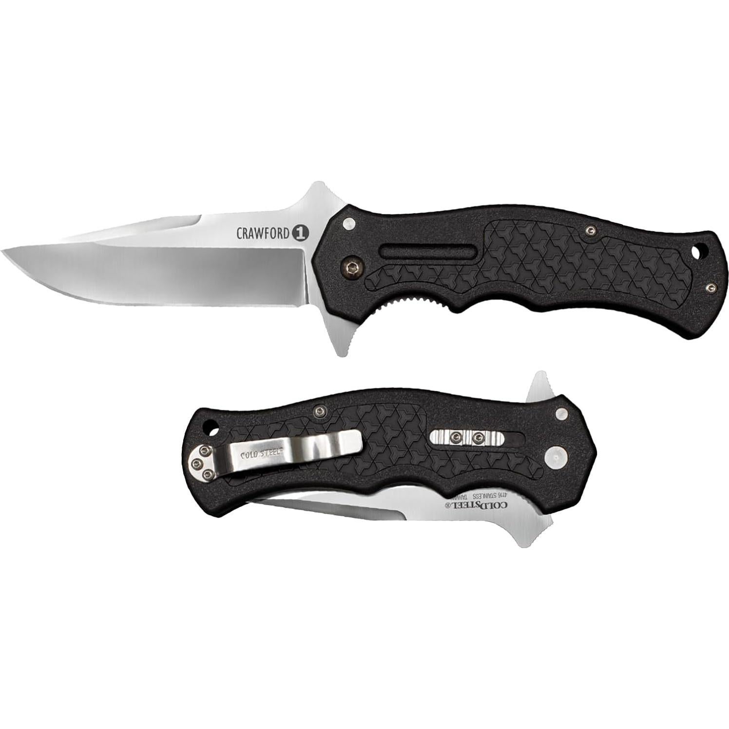 Cuchillo Plegable Cold Steel Crawford 1 Hoja 8.9 cm Mango Zy-Ex