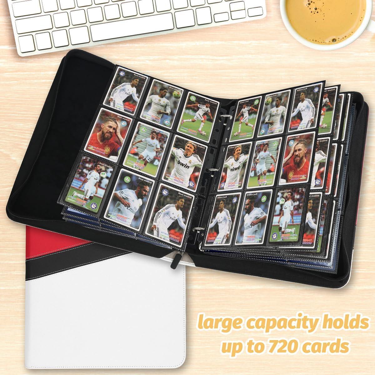 Carpeta de Tarjetas de Comercio Foalgo 9 Bolsillos 720 Tarjetas