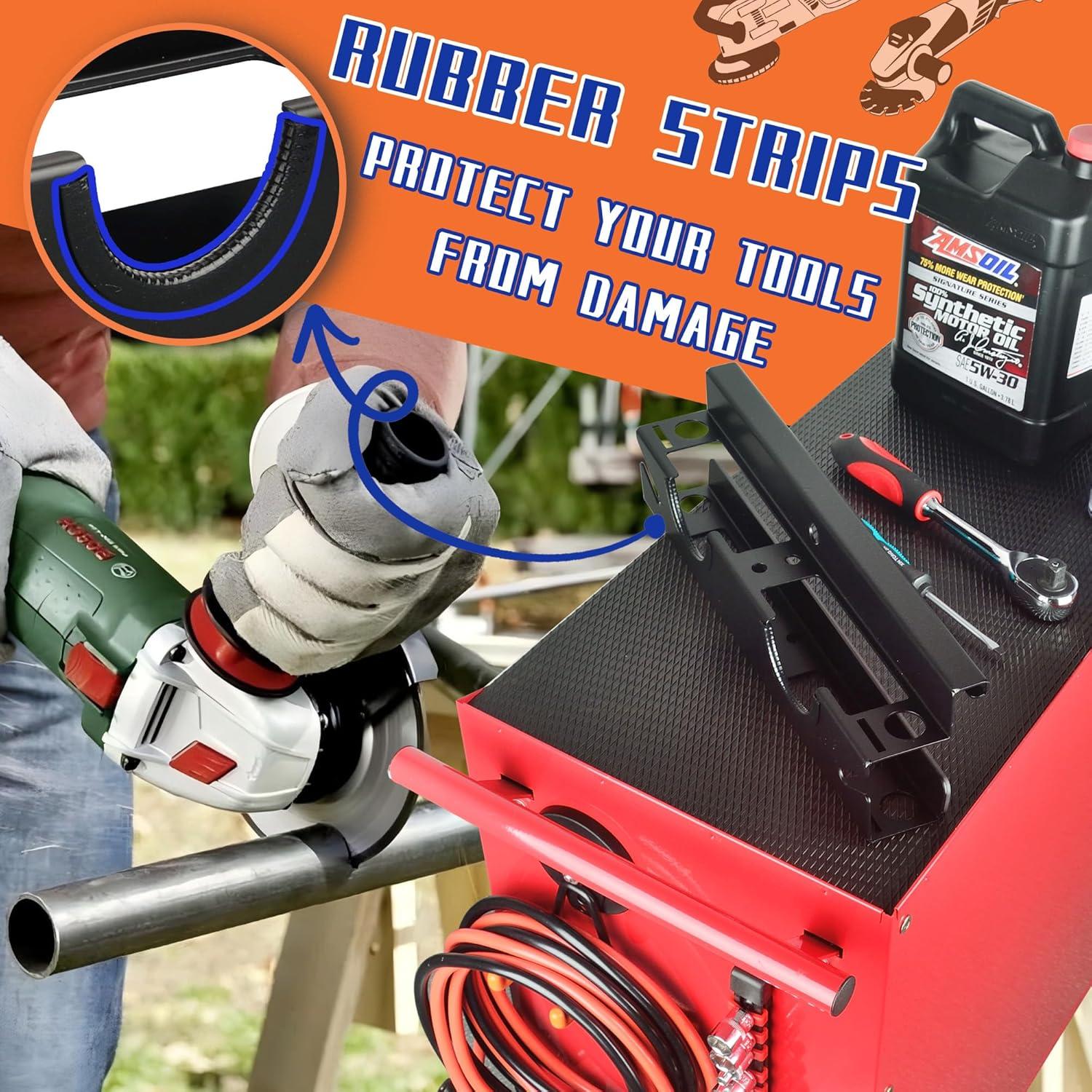 Soporte para Amoladora ULIBERMAGNET de Acero Sólido con Gancho