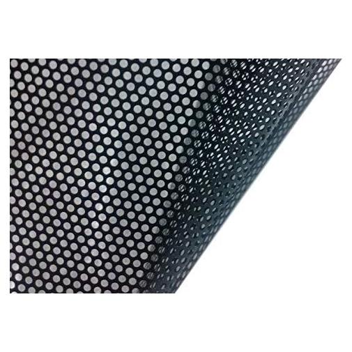 Película de Ventana Perforada VViViD 0.15m x 1.22m Negra