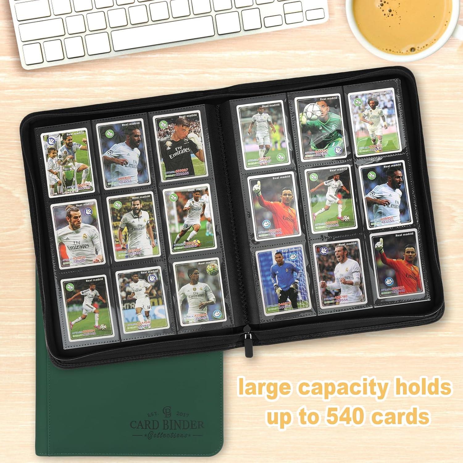 Carpeta de Tarjetas Foalgo 9 Bolsillos 540 Tarjetas