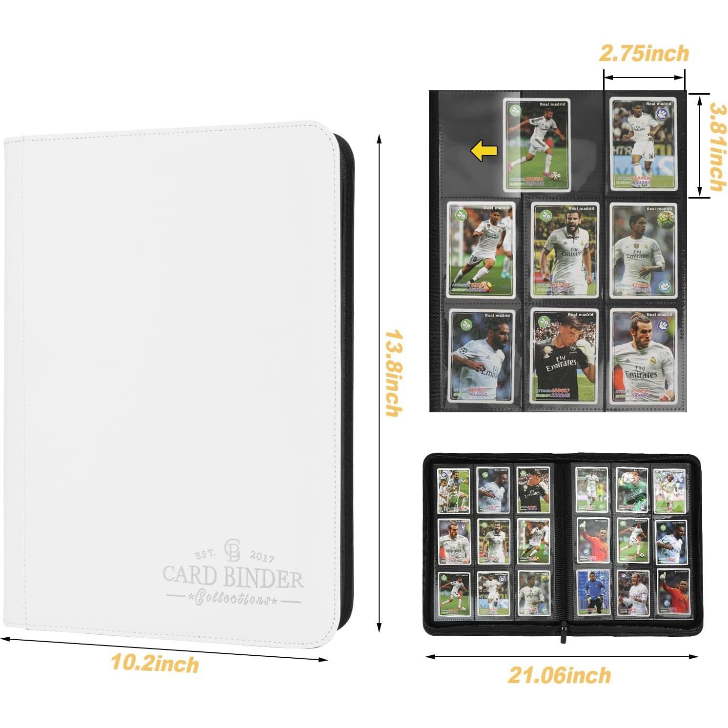 Carpeta de Tarjetas Foalgo 9 Bolsillos 540 Tarjetas